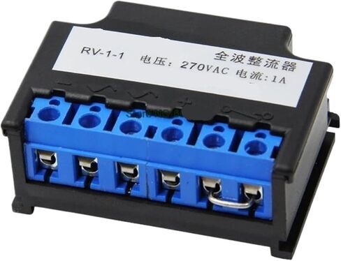 1 قطعة 6 محطة RV-1-1 نصف موجة/موجة كاملة المعدل RV-2-2 جهاز تصحيح وحدة مقوم فرامل المحرك (Rv-1-1 موجة كاملة، 380VAC170VDC) in Saudi Arabia