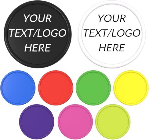 200-1000 Pcs Custom Plastic Poker Chips,Personalized Double-Sided UV Printed Tokens with Logo or Text, 15 Color Options for Parties, Bars, Corporate Gifts, and Events in Saudi Arabia