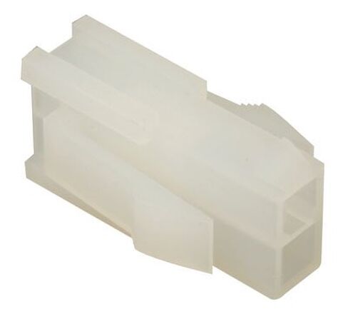 Molex 39-01-2021 Connector Housing, Mounting Ears, UL 94V-2, Mini-Fit Jr. 5559 Series, Plug, 2 Positions, 4.2 mm - Pack of 15 in Kuwait