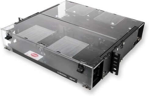 Corning | CCH-02U, Closet Connector Housing CCH 2 rack units holds 4 CCH connector panels in Kuwait