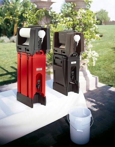 Cambro R500LCD110 Camtainer Riser for 2.5 or 5 Gallon Black Case of 1 in Saudi Arabia