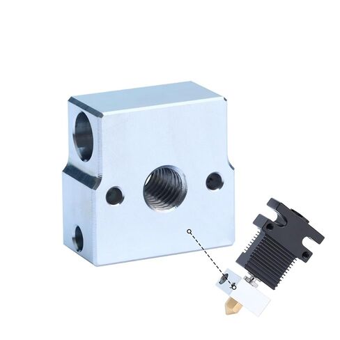 CR-6 SE Aluminum Metal Heater Block CR6 HEATBLOCK Compatible with/MAX(3PCS) in Saudi Arabia