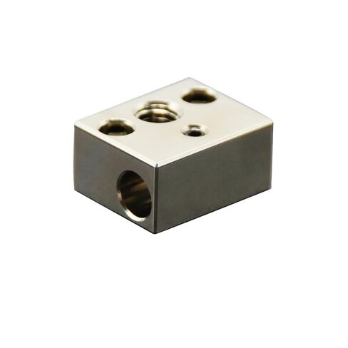 كتلة التسخين ارتفاع درجة الحرارة مطلية بالنحاس ملحقات الطابعة ثلاثية الأبعاد (مطلية بالنحاس، قطعتان) in Kuwait