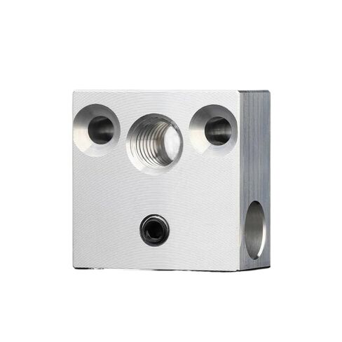 2 قطعة CR10 كتلة ساخنة أجزاء طابعة ثلاثية الأبعاد الألومنيوم النحاس مطلي النحاس الحرارة Hotend (كتلة الحرارة النحاسية) in Kuwait