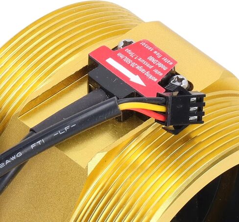 Water Flows Sensor 3in Turbine Water Flows Sensor , Water Flows Switch Flowmeter Induction Switch NPN Output Liquid Flows Meter for Water Vending Machines in Saudi Arabia