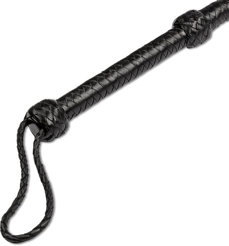 HADZAM سوط الفروسية الاحترافي لاتصالات الخيول وتوجيه الماشية - سوط رياضي من جلد البقر الفاخر لفنون الفروسية وتوجيه الماشية in Kuwait