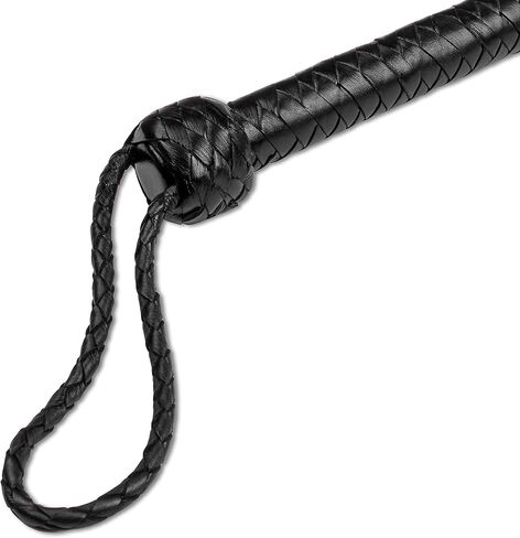 HADZAM سوط الفروسية الاحترافي لاتصالات الخيول وتوجيه الماشية - سوط رياضي من جلد البقر الفاخر لفنون الفروسية وتوجيه الماشية in Kuwait