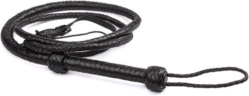 HADZAM سوط الفروسية الاحترافي لاتصالات الخيول وتوجيه الماشية - سوط رياضي من جلد البقر الفاخر لفنون الفروسية وتوجيه الماشية in Kuwait