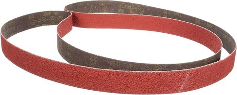 3M™ 638060-05031 384F Coated Abrasive Belt, 1-1/8 in W x 21 in L, 60+/Medium, Aluminum Oxide Abrasive, XF-Weight Cloth Backing in Saudi Arabia