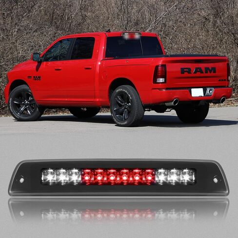 High Mount Stop Third Brake Light, Compatible with 2014-2018 Chevy Silverado/GMC Sierra 1500 2500HD 3500HD Third Center Cargo Rear LED 3rd Brake Light Bar Taillight (Smoke) in Saudi Arabia