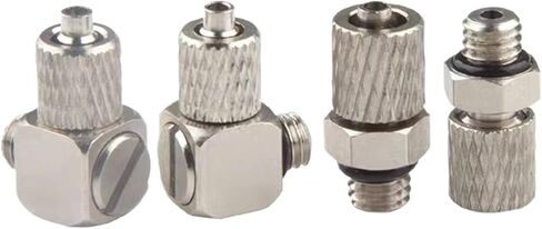 10PCS Pneumatic fitting connector, PB micro connector, mini connector, straight through here, elbow PB4-m5 PB6-M6 PB6-M4 PB4-M6(PB 6-M3 10PCS) in Saudi Arabia