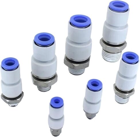 1PCS rotary one-touch fitting KS series KSL04-M5 KSL8-02S KSL6-02S KSH08-02S KSH 04-M6 KSL06-M6 pneumaitc fitting(KSH 06-01S 1PCS) in Saudi Arabia