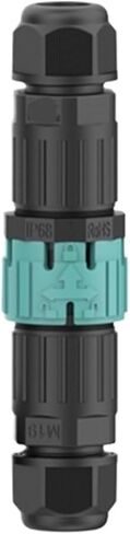 M19 waterproof self-locking push-pull 3-pin outdoor lighting male and female plug-in power connector(EW M19MF 4 core 5-8mm) in Kuwait