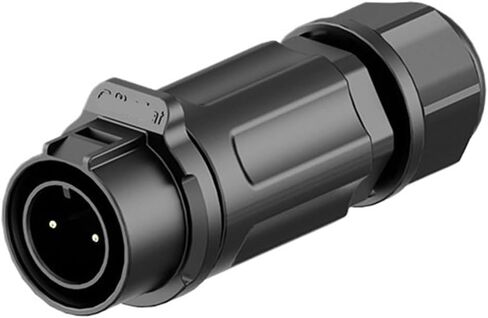 LP12 reverse soldering male socket 2/3/4/5/6/7/8 core LED lighting plastic waterproof connector(EW-LP12L-4P 5A) in Saudi Arabia
