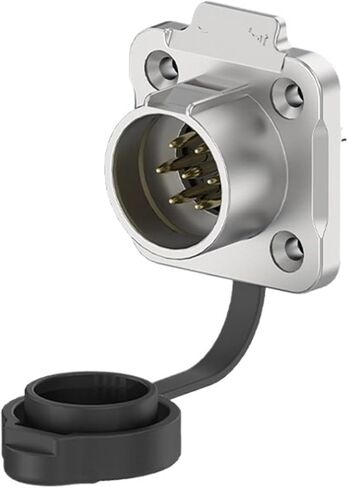 LP20 flange male welding aviation reverse energy charging waterproof power connector(EW-LP20P-7P 10A) in Saudi Arabia