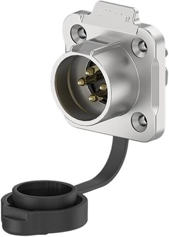 LP20 flange male welding aviation reverse energy charging waterproof power connector(EW-LP20P-7P 10A) in Saudi Arabia