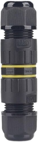 M20 straight through connector 5 core lock wire outdoor light with wire connector(Wire diameter size 5-9mm) in Kuwait