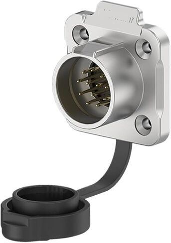 LP20 flange male welding aviation reverse energy charging waterproof power connector(EW-LP20P-7P 10A) in Saudi Arabia