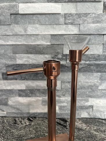 ببغاء مقاوم للنحاس للتقطير، وتخمير البيرة، والقمر، والتكيلا 100% خالٍ من الرصاص للاستخدام مع مقياس الرطوبة المقاوم للكوميتر المصقول بقمع in Kuwait