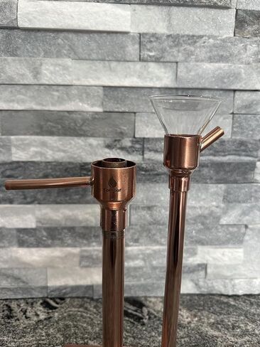 ببغاء مقاوم للنحاس للتقطير، وتخمير البيرة، والقمر، والتكيلا 100% خالٍ من الرصاص للاستخدام مع مقياس الرطوبة المقاوم للكوميتر المصقول بقمع in Kuwait