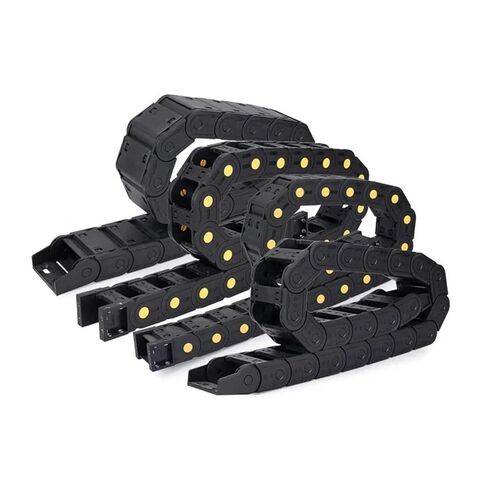 Transmission Cable Drag Chain Nylon 25x57mm 25x38mm 25x50mm 25x77mm 25x103mm Bridge/Full Closed for Machines 1M(100mm,25x50 mm,Bridge) in Kuwait