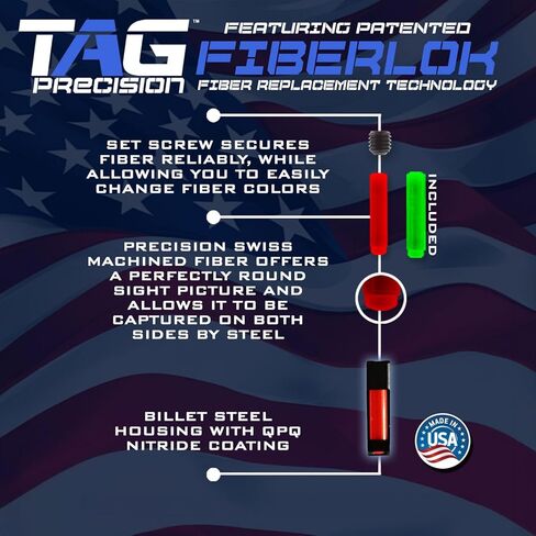 Tactical Gun Sights Compatible with Kimber 1911 | Shooting Accessories CNC-Machined Billet Steel Nitride Coated Front & Rear Handgun Sights in Saudi Arabia