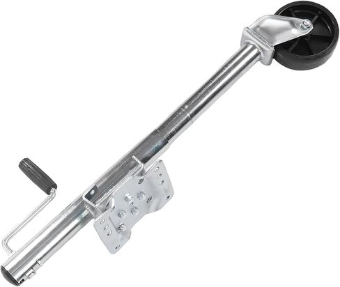 1000 Lbs Swivel Boat Trailer Jack with Single Wheel Ergonomic Handle 264mm Lift Trailer Tongue Jack for RVs Boats Horse Trailers Utility Trailers in Kuwait