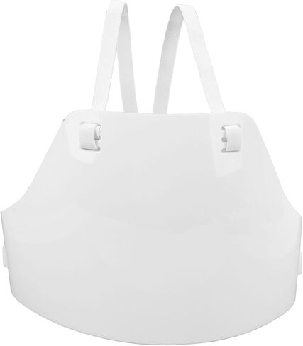 Fencing Chest Guard Lightweight Breathable Adjustable Strap Men, PVC Protector for Soccer Baseball Rugby - Thickened Impact Resistance, Flexible Fit for Competitive Sports in Kuwait