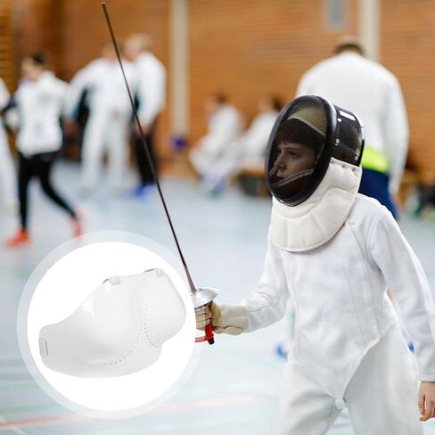 PRETYZOOM Fencing Chest Guard Adjustable Protective Gear for Women L Size Breathable Sport Chest Protector for Foil and Sabre Training in Kuwait