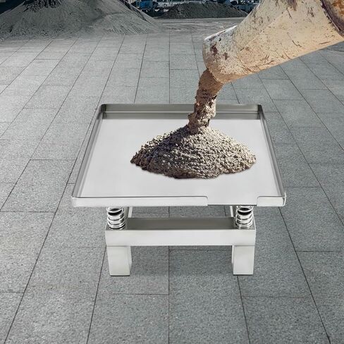 35x35 cm Small Concrete Vibrating Table, Vibration Platform, Vibration Table Vibrating Test Bench Compactor Platform Stainless Steel 110V in Saudi Arabia