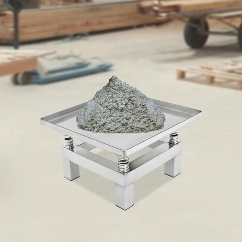 35x35 cm Small Concrete Vibrating Table, Vibration Platform, Vibration Table Vibrating Test Bench Compactor Platform Stainless Steel 110V in Saudi Arabia