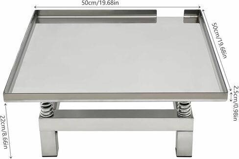 Concrete Vibrating Table for Concrete Molds, Countertop Stainless Steel Vibration Test Bench for Laboratory in Saudi Arabia