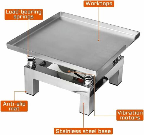 Concrete Vibrating Table, Electric Vibration Test, Concrete Vibration Table Small Vibrating Test Bench Stainless Steel, Vibrating Test Bench Model Plaster Shaker in Saudi Arabia