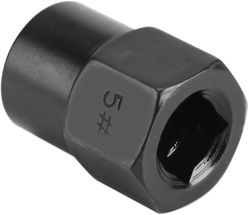 Bolt Nut Screw Remover Extractor Set, 10 Pcs 9mm-19mm Alloy Threading Tools Kit for Removing Damaged Rounded Bolts Nuts and Screws Black in Kuwait