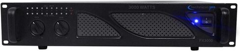 مضخم صوت DJ احترافي PX3000 من Technical Pro ثنائي القناة بقدرة 3000 وات in Saudi Arabia
