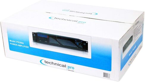 مضخم صوت DJ احترافي PX3000 من Technical Pro ثنائي القناة بقدرة 3000 وات in Saudi Arabia