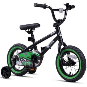دراجة أطفال جليرك للأعمار من 1 إلى 8 سنوات، دراجة أطفال على طراز BMX مقاس 12-16 بوصة مع عجلات تدريب، دراجة للأولاد للأطفال والأطفال الصغار، ألوان متعددة in Kuwait