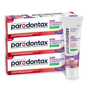 parodontax Gum Strengthen and Protect Fresh Mint Toothpaste, 3.4 oz (3 Pack) in Kuwait