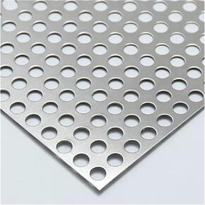 Stainless Steel Perforated Plate - Leak-Proof Window Pads, Easy Installation, 0.2x1m to 0.6x1m Metal Sheets for Ventilation and Drainage, Durable and Versatile in Kuwait