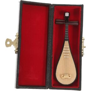 قطعة واحدة من نموذج بيبا المصغر للآلة الموسيقية المزخرفة مع حامل صورة فريدة من نوعها للتصوير الفوتوغرافي وديكور المنزل وأفكار الهدايا الصغيرة بيبا لـ in Kuwait