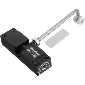 Automatic Door Closer 2pcs Adjustable Double Spring Aluminum Alloy Self-Closing Door Controller Home Office Commercial Use in Kuwait