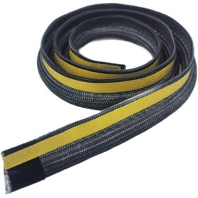 Self Sticky Flat Gasket Tape, Fiberglass Tape, Flat Door Glass Gasket for s Smokers, 200cmx1cmx1cm in Kuwait