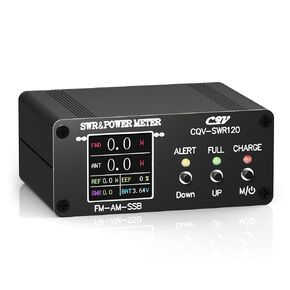 CQV-SWR120 120 وات SWR ومقياس الموجة الدائمة للطاقة، وظيفة إنذار الموجة الدائمة، شاشة عالية الدقة بالألوان الكاملة FM-AM-SSB in Kuwait