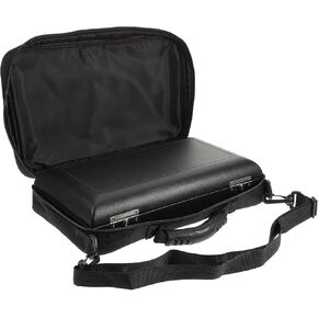 Homoyoyo Oboe Leather Case and Portable Storage Bag Set, Black Wind Instrument Holder with Protective Cover and Carry Strap, Suitable for Oboe Transport and Storage in Kuwait