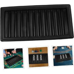 HANABASS 350pieces Portable Poker Chip Holder Multi-function Chip Box for Game Table Poker Racks in Kuwait