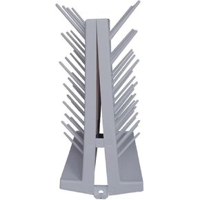 Laboratory Drip Rack, Drying Rack PP Wall-Mounted, Double-Sided Beaker Rack with Detachable Pegs, for Education Or Laboratory Science Use in Kuwait