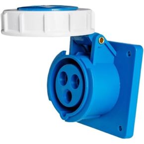 3-core 16A industrial connector IP67(Surface mounted socket) in Kuwait