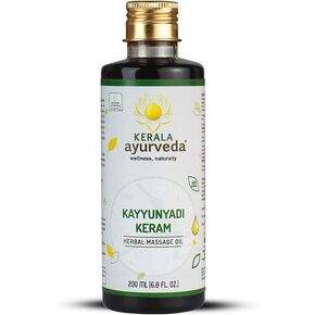 Kerala Ayurveda Kayyunyadi Thailam - Herbal Scalp Oil with Bhringaraj & Amla to Promote Normal, Lustrous Hair and Balance Pitta, 6.8 Fl Oz in Kuwait
