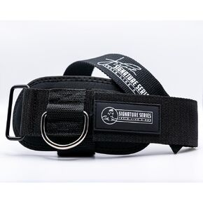 Jay cutler Signature Series Weight Lifting D Ring Straps with D Ring for cable workouts and strap for barbel and bar work with adjustable wrist cuff in Kuwait