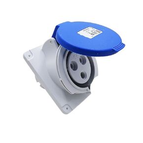 مقبس صناعي مخفي PKF32F423 250 فولت مقاوم للماء (32A 6h IP44 3P أزرق) in Kuwait
